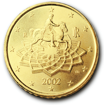 euros Italie 50 cts