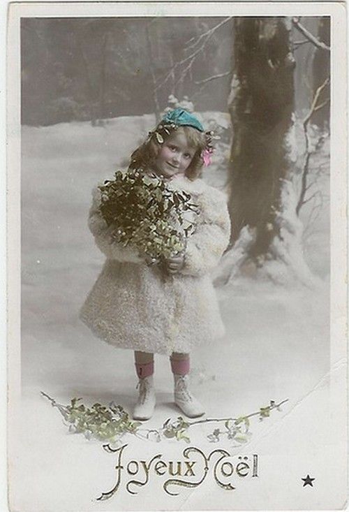 cartes postales anciennes de Noël