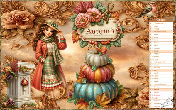 Fond écran octobre