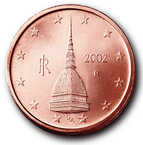 euro pays Italie 2 cts